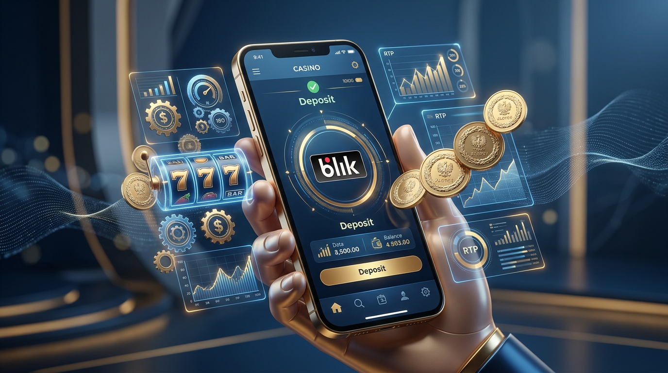 Luksusowe cyfrowe kasyno z monetami PLN i płatnością mobilną BLIK.